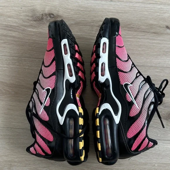 Nike Air Max Plus Mens Size12 Athletic Shoes HF3837-600 Sunset Pulse/Black /Pink - Picture 4 of 8